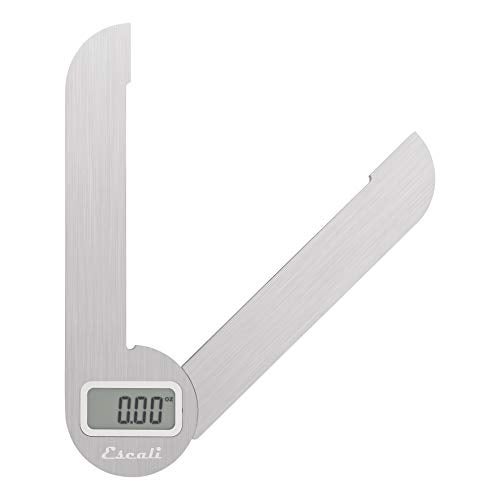 Escali F115 Compact Kitchen Scale, 11 lb/5 kg, Stainless Steel - Image 1
