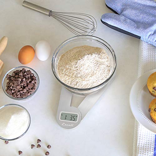 Escali F115 Compact Kitchen Scale, 11 lb/5 kg, Stainless Steel - Image 5