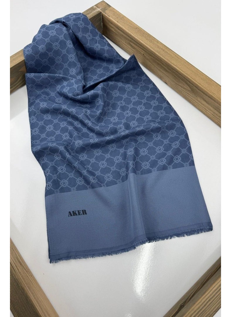 Aker Monogram Soft Cotton Shawl 1090100-922 