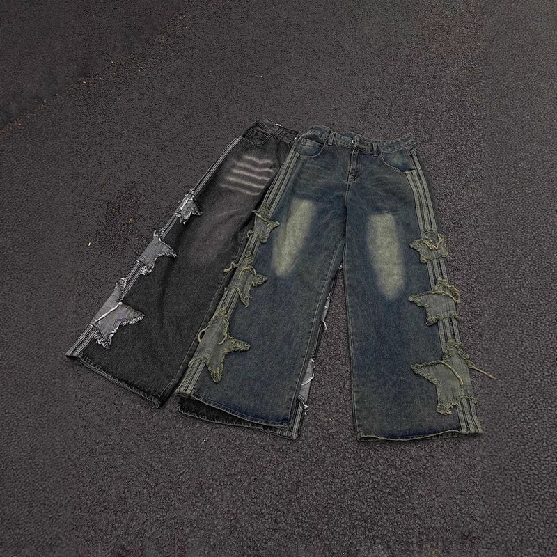 Unisex Casual Daily Denim Jeans - Image 5