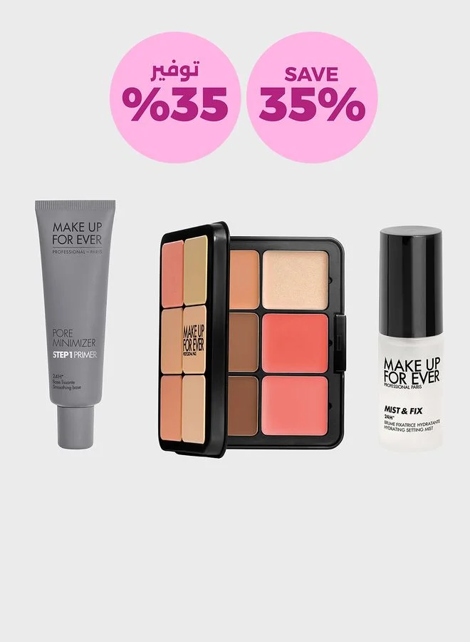 MAKE UP FOR EVER 3 Steps Complexion Kit (Light to Medium)