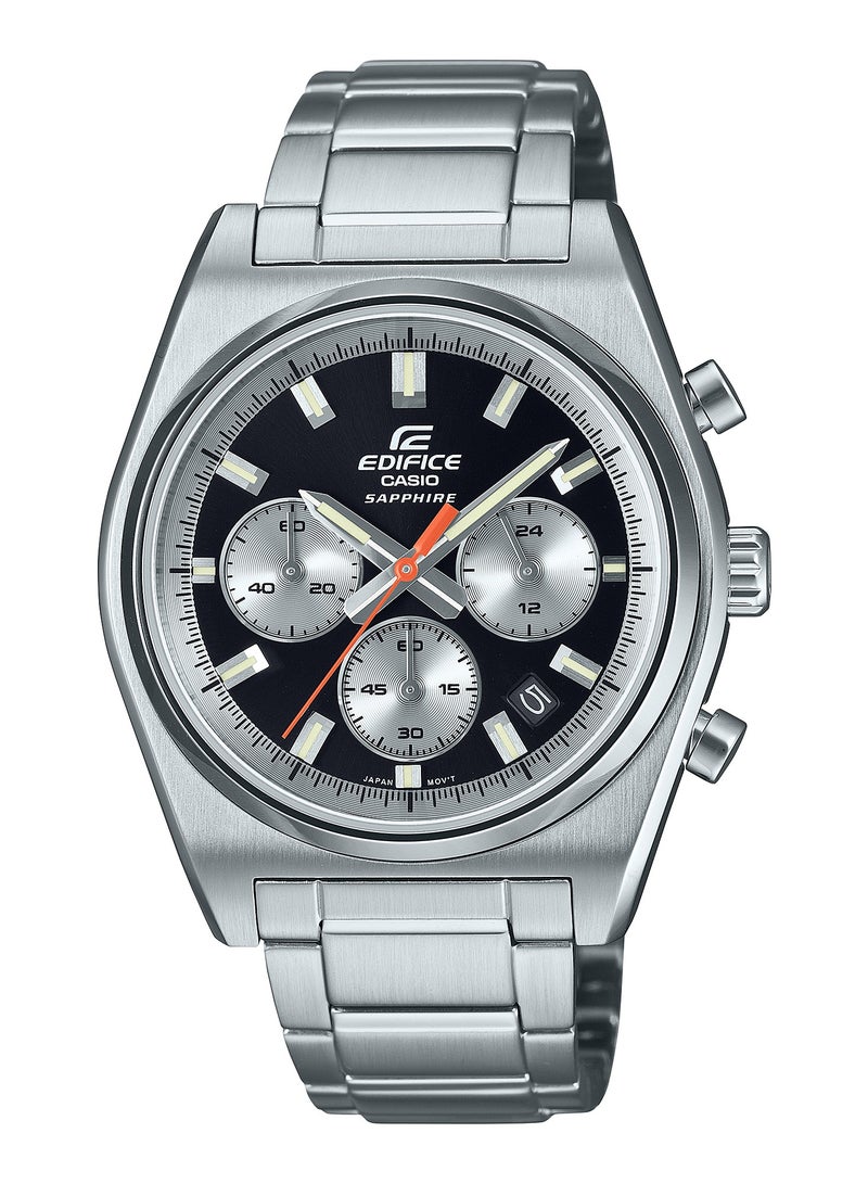 CASIO Edifice Chronograph Quartz Stainless Steel Men's Watch EFB-730D-1AVUDF -47 × 40 × 11 mm - Image 1