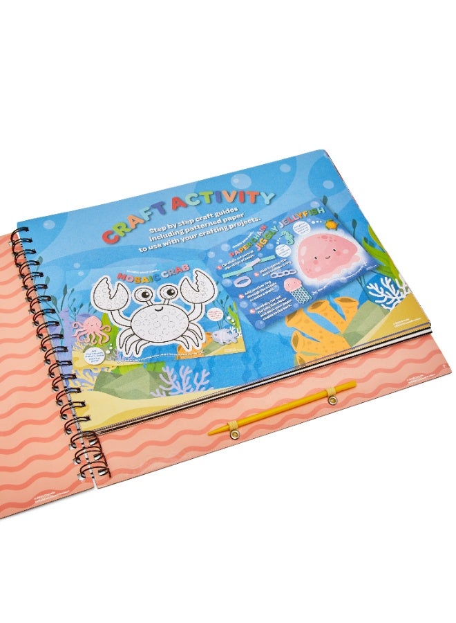 Crayola Activity Craft Pad | With a total of 41 pages, it provides a broad canvas for children to express their artistic ideas | Ages 5+ - Image 3