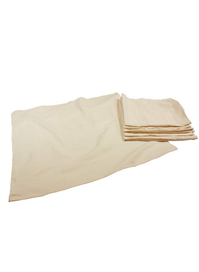 OsoCozy Unbleached Birdseye Flat Cloth Diapers (6 Pack) - 27 x 27 Inches, One-Layer Flat Cloth Baby Nappies Made of Soft, Durable 100% Birdseye Weave Cotton… - Image 2