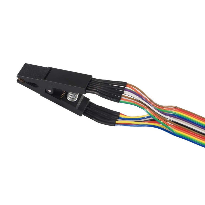 ALAMSCN SOP16 IC Test Clip SOP SOIC 16 SOIC16 SOP Soic 16 Pin IC Flash Chip Test Clamp BIOS Programmer IC Clips Socket Adapter Sop16 to Dip16 for 25 Series Rt809F Tl866Cs Tl866A - Image 5