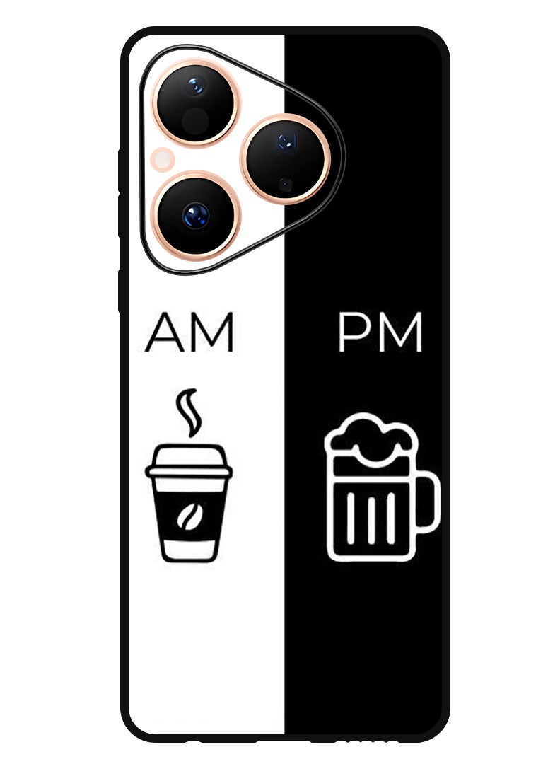Theodor Case Compatible with Huawei Pura 80 6.6 Inch Protection Shockproof Bumper Cover AM - PM - Image 1
