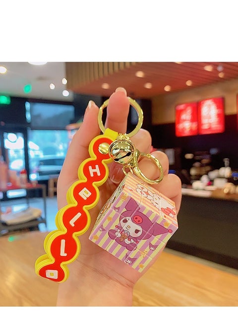 Sanrio Ice Cream Theme Rubik's Cube Keychain