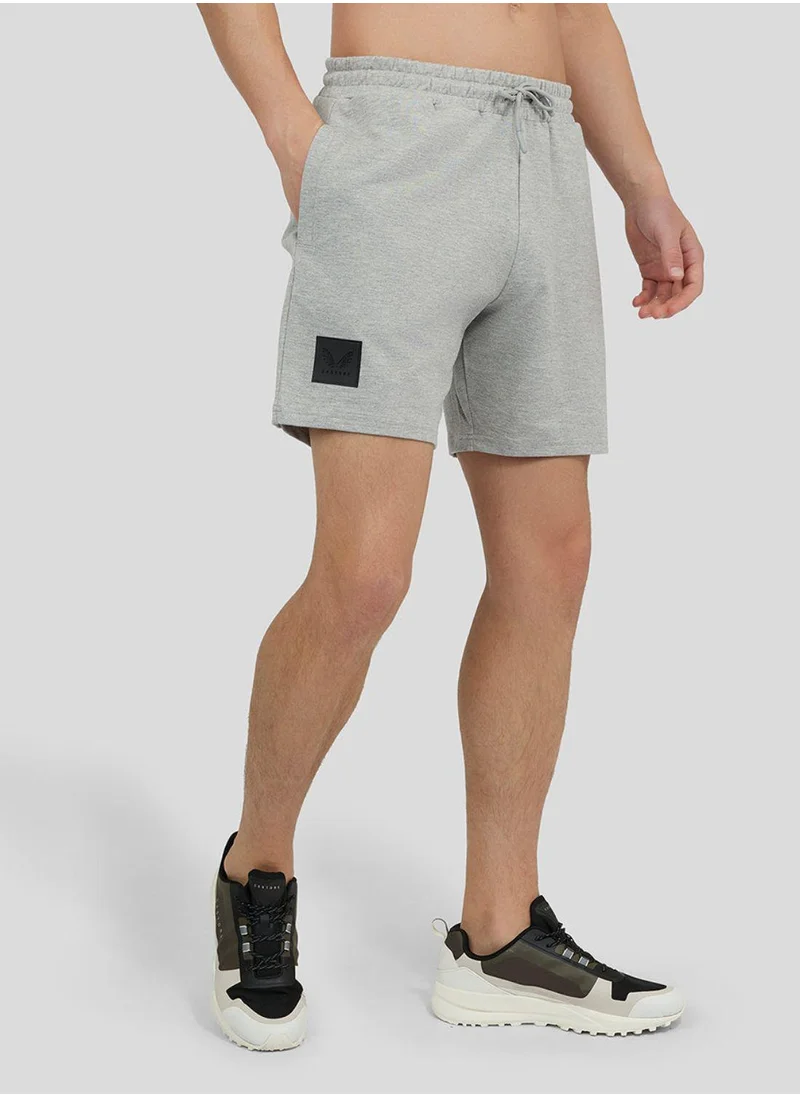 CASTORE Men'S Logo Sweat Shorts - Grey Marl