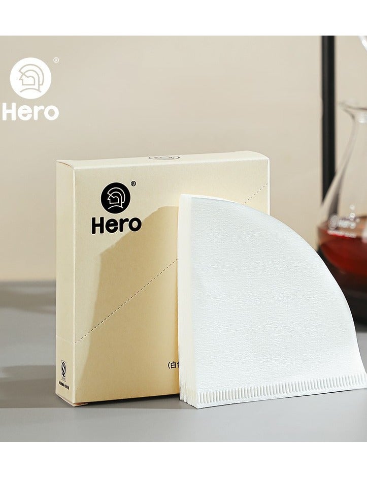 TIMEMORE Filter paper V60 Size 01 Suitable for 1-2 Cups White 100pcs - Image 2