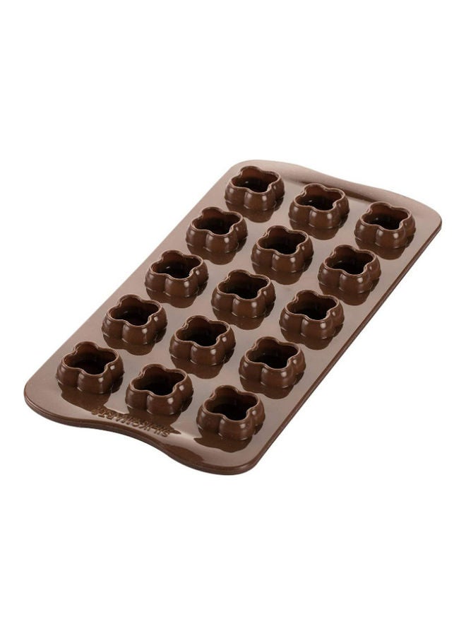 NIBEMINENT 3D Choco Game Mould Brown 21.5x10.5x2.5cm - Image 2