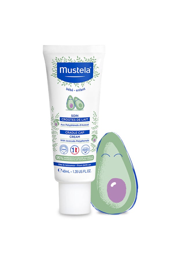 Mustela Baby Cradle Cap Cream With Avocado Polyohenois - 40ml - Image 2