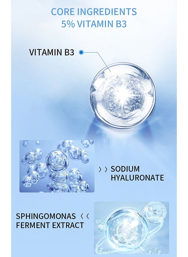 QANZIRE 5% B3 Niacinamide Serum- Niacinamide Face Serum for Women & Men, Skin Brightening Serum Face Care, Anti Aging Serum for Face, Dark Spot Remover Serum, Hydrating Serum, Even Skin Tone 30ml - Image 3