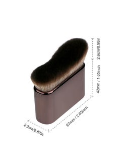 UNIMEIX UNIMEIX Sunscreen Brush Self Tanner Brush Kabuki Brush Sunscreen Applicator for Kids Foundation Body Makeup Brushes for Liquid Foundation Powder (Gray)  - Image 3