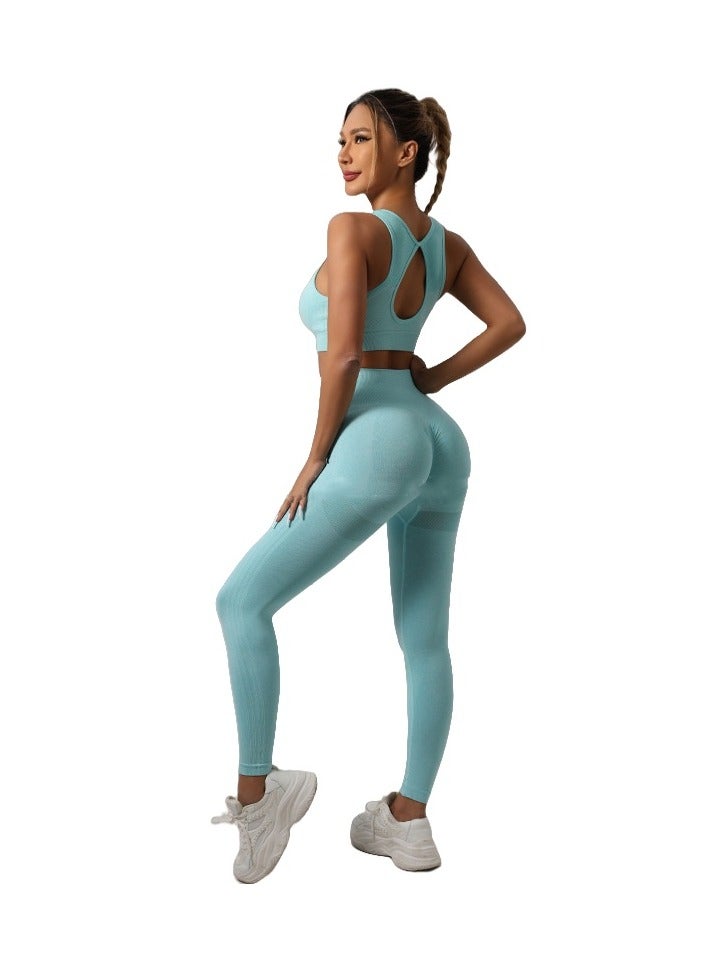 EBMINI New Pilates Yoga Training Fitness Clothing Set 