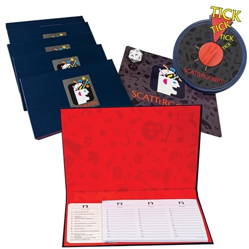 Winning Moves Scattergories 30th Anniversary Edition with Electronic Timer Games USA Timeless Family Game Enjoyed by Millions for Ages 12 and up 26 Players 1229 - Image 5