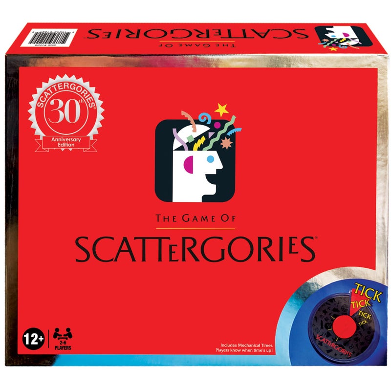 Winning Moves Scattergories 30th Anniversary Edition with Electronic Timer Games USA Timeless Family Game Enjoyed by Millions for Ages 12 and up 26 Players 1229 - Image 3