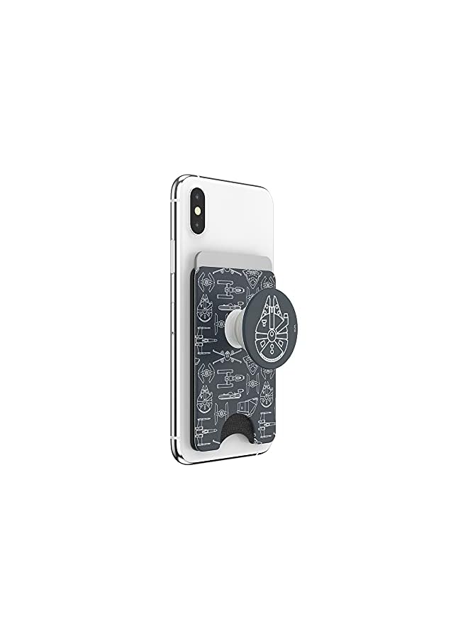 POPSOCKETS PopWallet+: Swappable and Repositionable Wallet - Millennium Falcon - Image 5