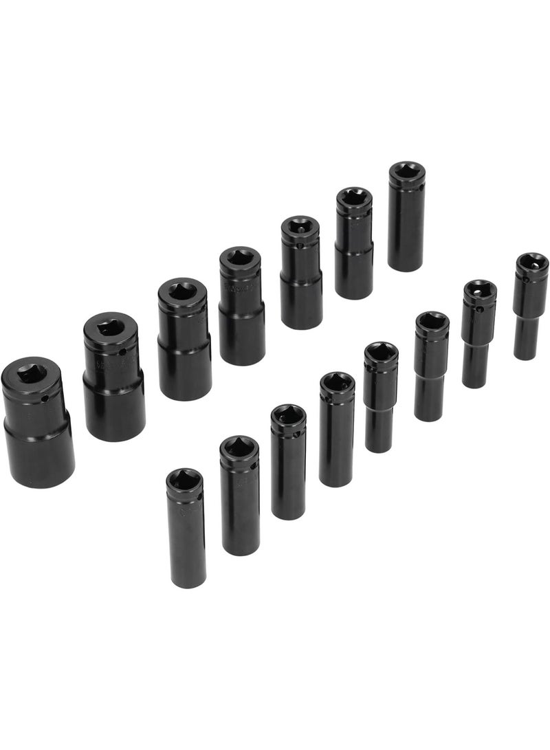 GGOOT Hex Socket Extended CRV Steel Repair Tool Hardware 1/2in for Electric Wrench Scaffolding Installation - Image 2