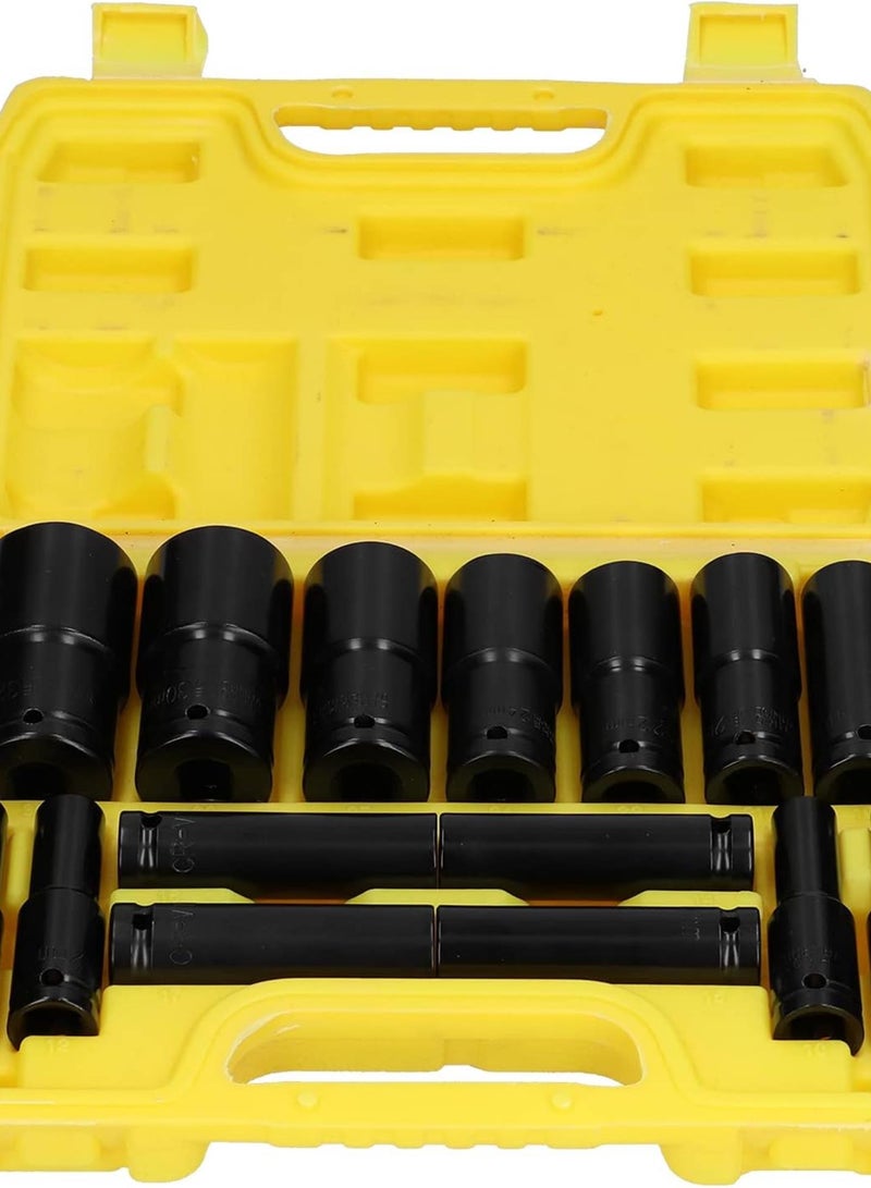 GGOOT Hex Socket Extended CRV Steel Repair Tool Hardware 1/2in for Electric Wrench Scaffolding Installation - Image 1