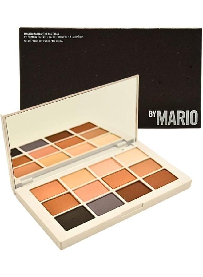 Makeup By Mario Master Mattes Eyeshadow Palette - The Neutrals, 0.65 Ounce (Pack of 1) - Image 1