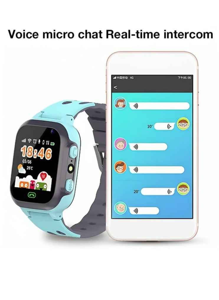 modio MK05 Kids Smart Watch With Calling Feature and Built-in Flashlight and 32MB Ram and 32MB Rom Multicolour  - Image 3