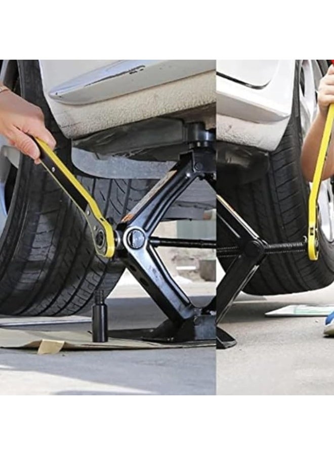 Labor-Saving Tire Ratchet Wrench – Carbon Steel Cross Tool for Auto Repairs and Jack Assistance - Image 3