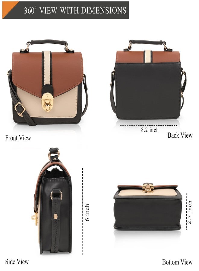 ADISA SL5038 women girls sling bag (Tan) - Image 2