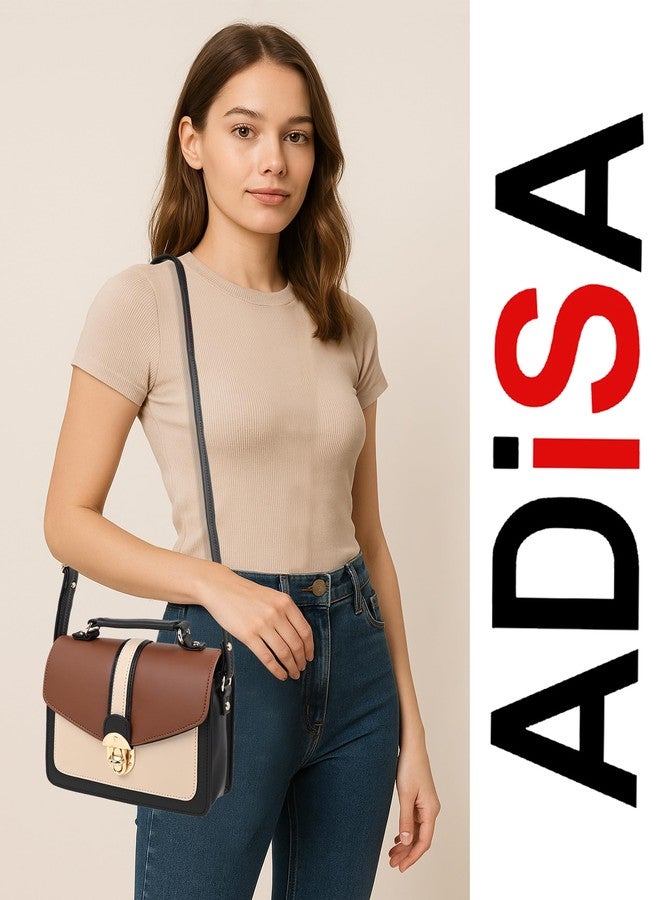 ADISA SL5038 women girls sling bag (Tan) - Image 5