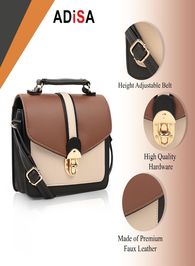 ADISA SL5038 women girls sling bag (Tan) - Image 3