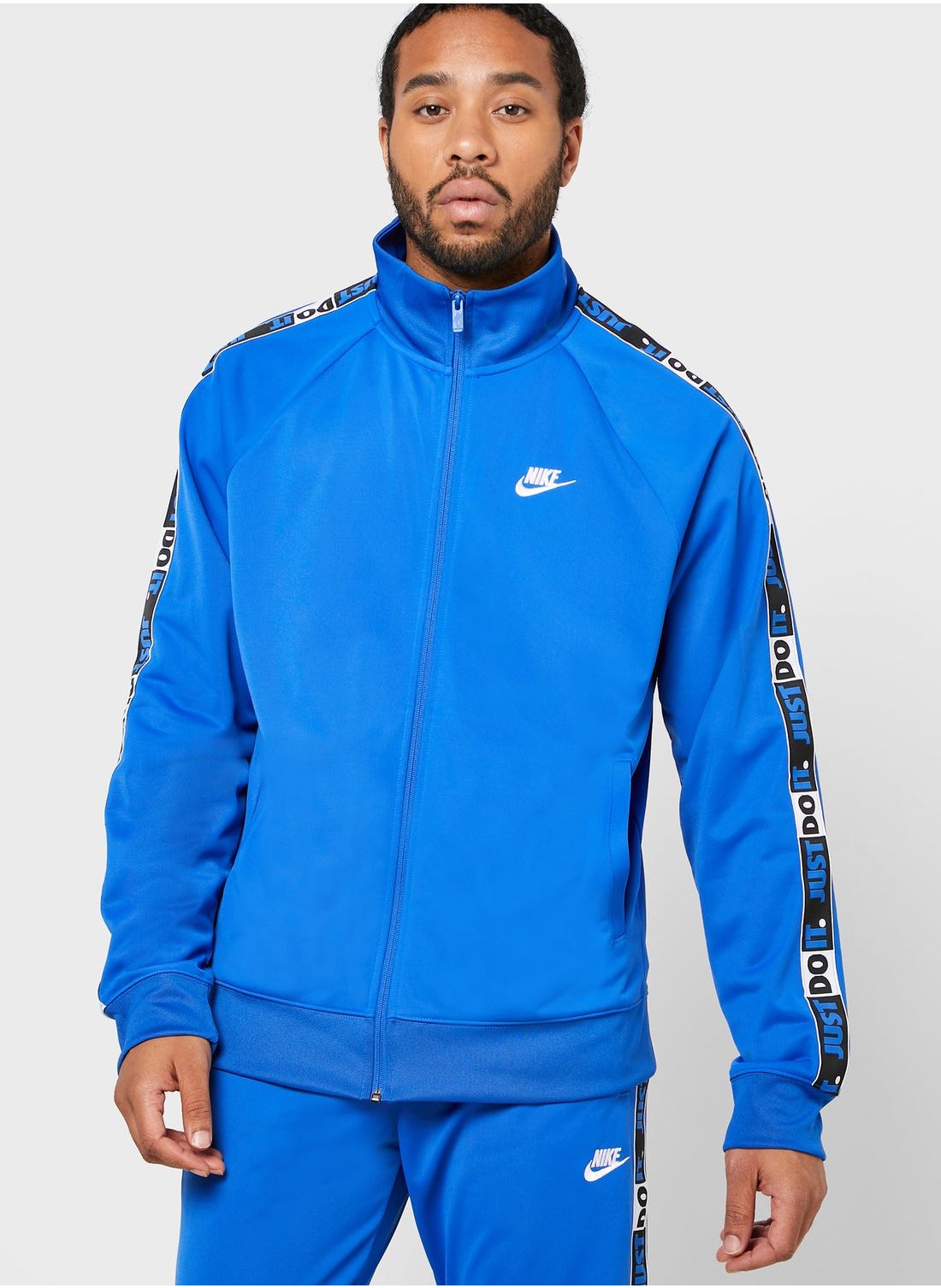 Nike just do it best sale track jacket