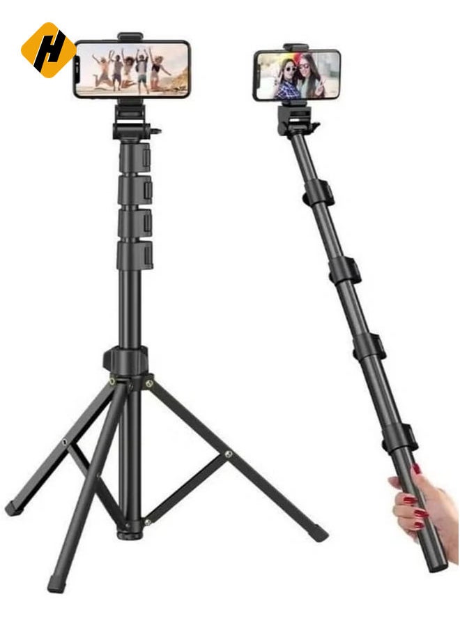 HuHa "MT-45 Selfie Stick Tripod Stand – Versatile Tool for Phones and Cameras"  - Image 1