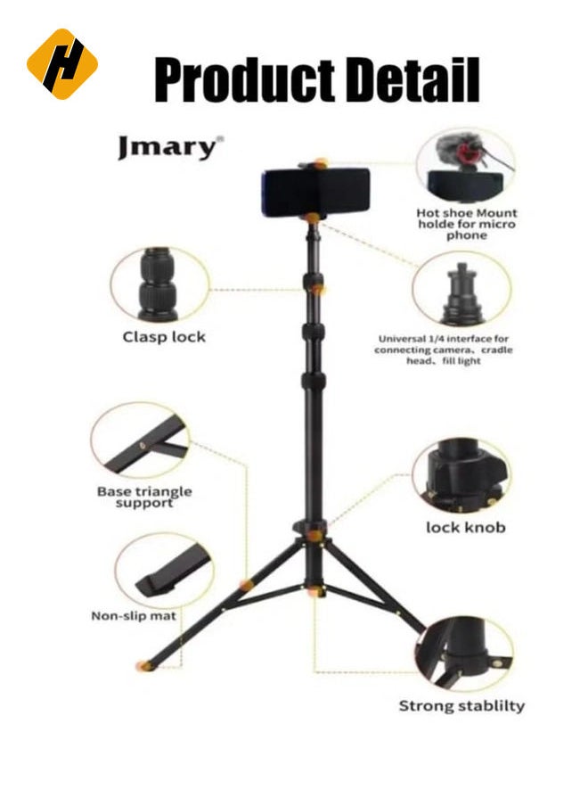 HuHa "MT-45 Selfie Stick Tripod Stand – Versatile Tool for Phones and Cameras"  - Image 3