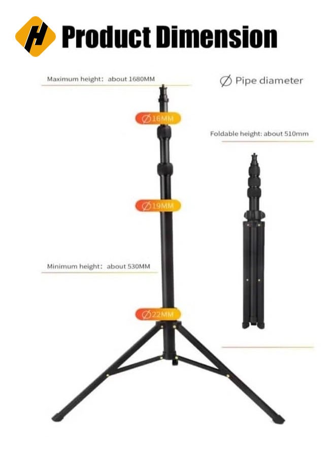 HuHa "MT-45 Selfie Stick Tripod Stand – Versatile Tool for Phones and Cameras"  - Image 2