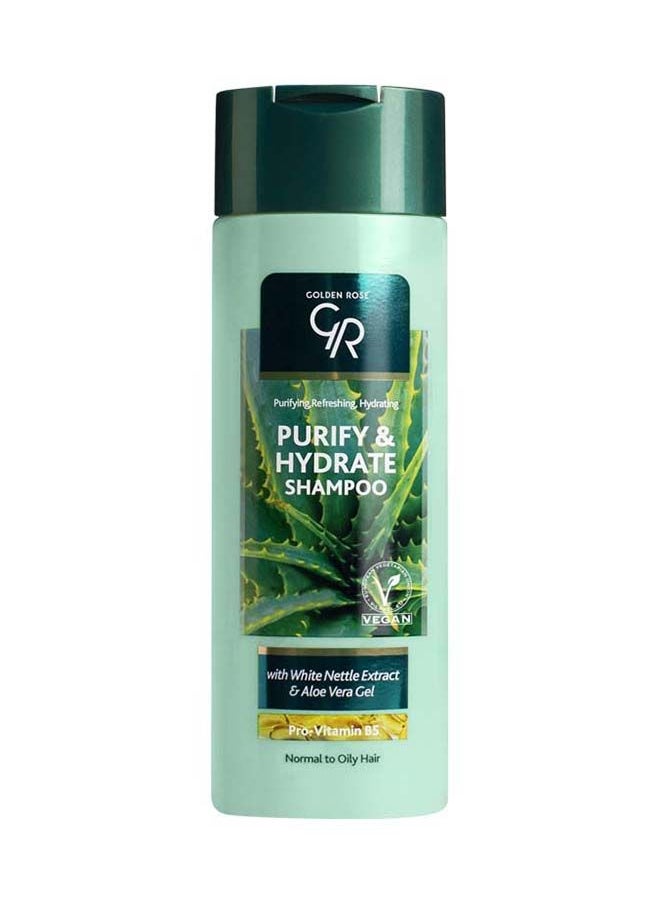 Golden Rose GOLDEN ROSE PURIFY & HYDRATE SHMPOO With White Nettle Extract & Aloe Vera Gel 