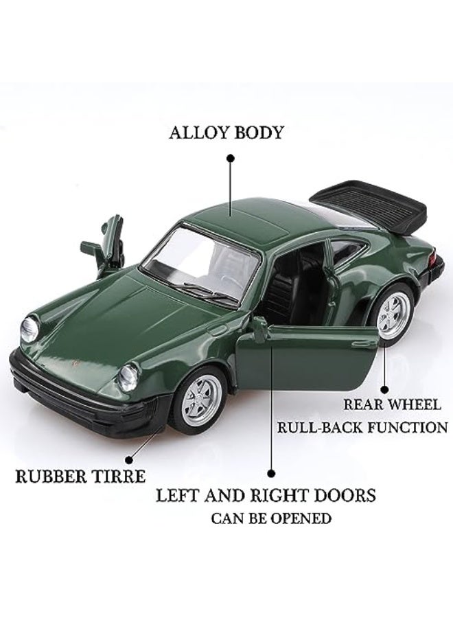 Porsche 1/36 Scale Porsche 911 Trubo 1978 Diecast Car Models,Pull Back Vehicles Porsche 911 Toy Car,Cars Gifts for Boys Girls - Image 3