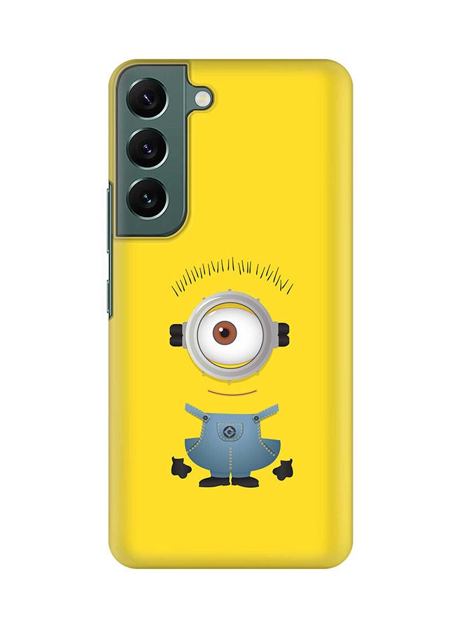 Stylizedd Case for Samsung Galaxy S22 5G Slim Snap Classic Series Shield Matte Finish Print - Minion 4 - Image 1