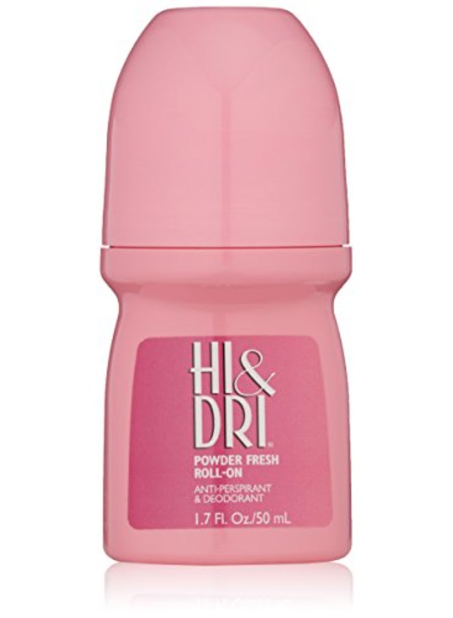 Revlon Hi Dri RollOn AntiPerspirant Powder Fresh 17 Ounce - Image 1