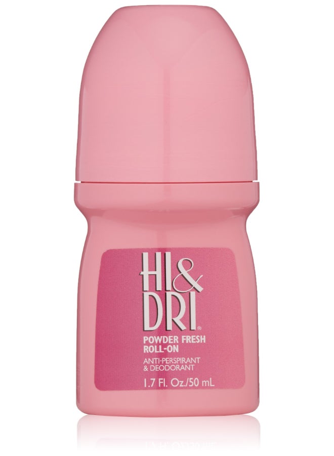 Revlon Hi Dri RollOn AntiPerspirant Powder Fresh 17 Ounce - Image 2