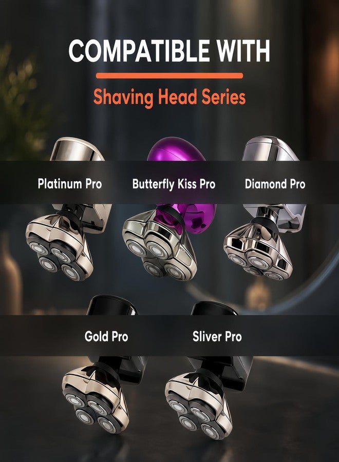AIJALY Replacement Heads Compatible with Skull Shaver Pitbull Pro Series Shavers - Image 3