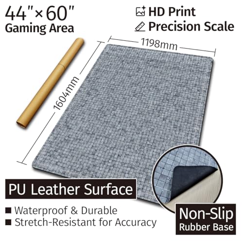 Jucoci Tabletop Wargaming Battlemat 44 x 60 Dungeon - Image 5