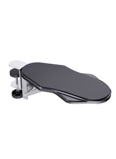 Computer Arm Rest for Desk, Adjustable Arm Rest Support for Computer Desk Ergonomic Arm Rest Extender Rotating Mouse Pad Holder for Table, Office, Chair, Desk