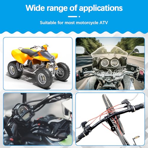 Frienda 12 Pieces Clutch Brake Cable Adjuster Screw Metric Clutch Brake Cable Adjuster Compatible with ATV Motorcycle 8 mm Cable Adjuster Nut Bolts for Car Vehicle Motorcycle ATV, Silver - Image 5