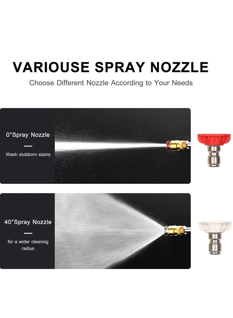 24V Cordless Portable Washer Electric High Pressure Cleaner Machine 200W 30Bar Lithium Handheld Car Cleaning Device With Foam Generator Nozzle Water Pump - Image 2