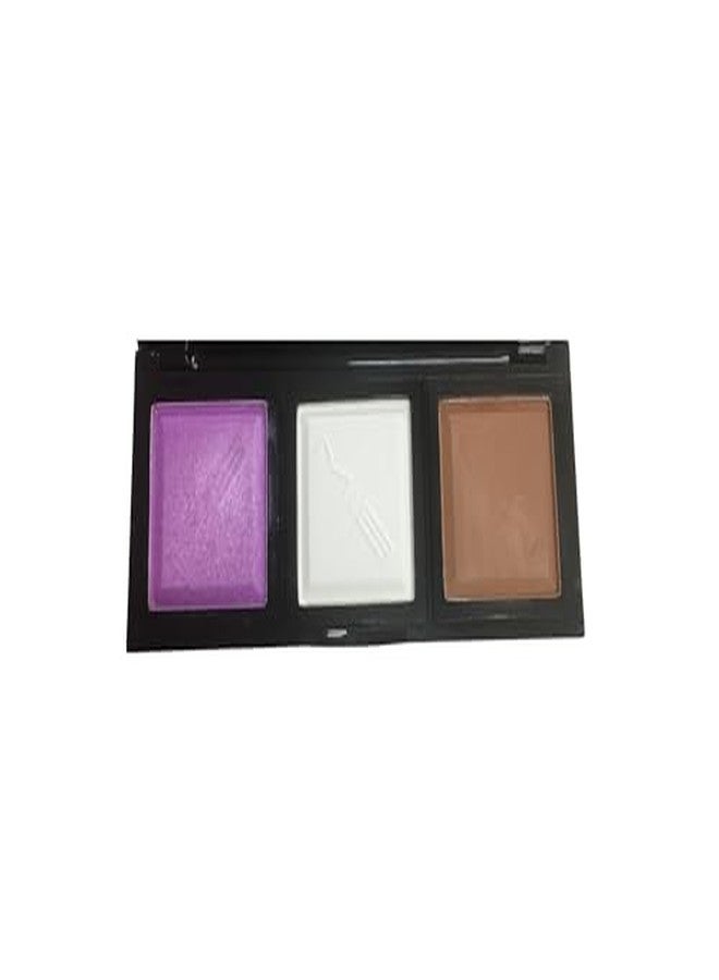 MAKE UP FOR LIFE 3 Colors Eye Shadow Palette - Image 4