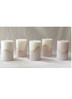 Generic Decorative Concrete Candles 2 pcs  - Image 1