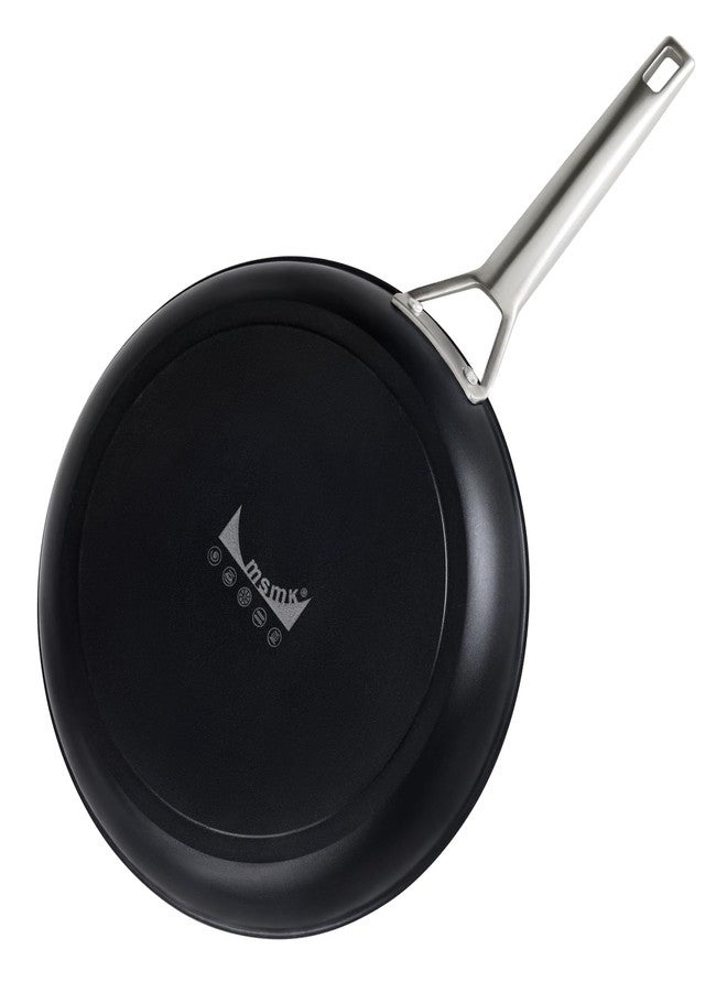 MsMk 7 inch Small Nonstick Frying Pan with Lid, Non stick Egg Omelet Skillet, PFAS & PFOA Free Non-Toxic, Induction Skillet, Oven Safe to 700°F Pan for Cooking, Dishwasher Safe - Image 2