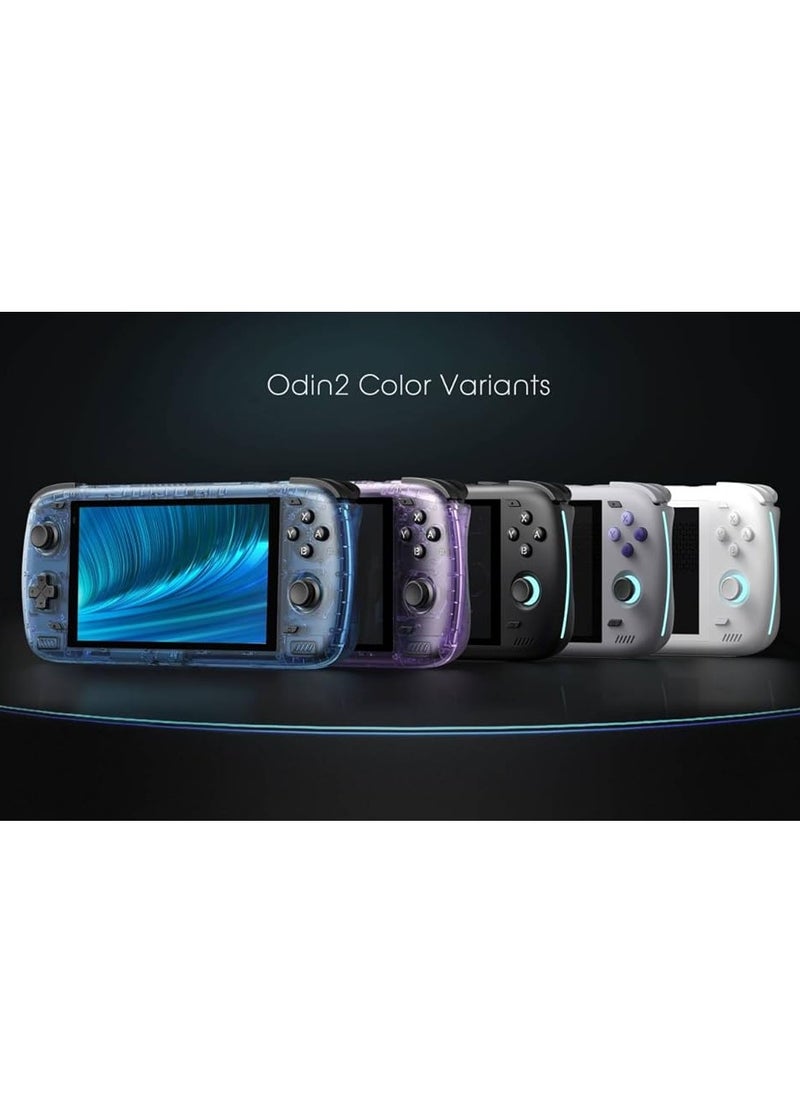 ayn - Odin 2 Android Handheld Gaming Console, High-Performance Retro Game Handheld with Snapdragon 8 Gen 2 Octa-core CPU, Adreno 740 GPU, 6-inch 1080P Screen, Android 13 System (12+256GB, Grey) - Image 1