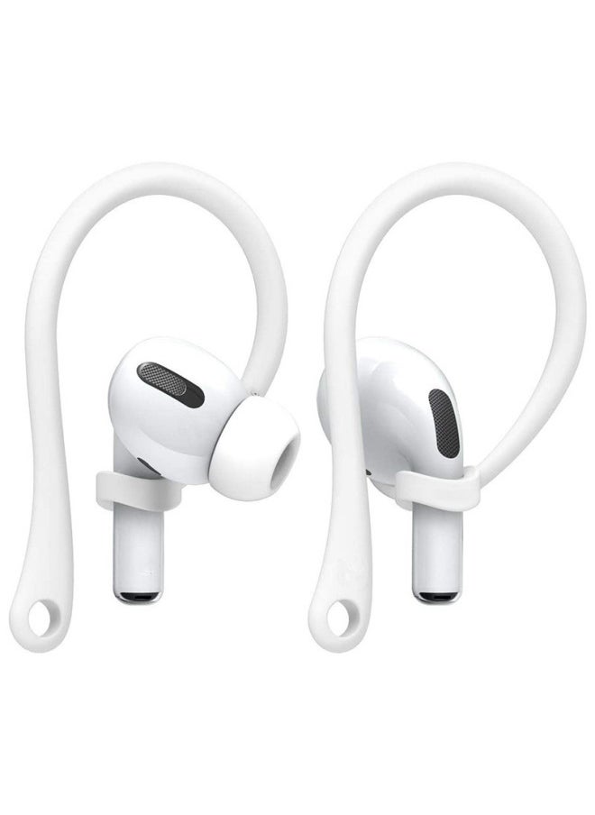 Generic - Airpods Pro 3rd Gen Sports Anti-loss Anti-fall Ear Hooks 4th Gen Earphone Hooks Model Digital Computer Accessories-Color:Transparent - Image 1