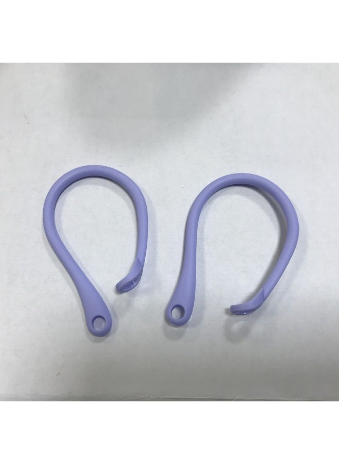 Generic - Airpods Pro 3rd Gen Sports Anti-loss Anti-fall Ear Hooks 4th Gen Earphone Hooks Model Digital Computer Accessories-Color:Transparent - Image 1