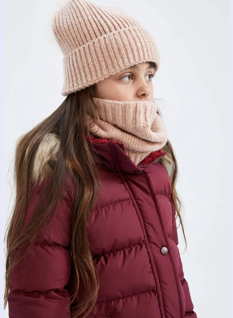 DeFacto Girl Hooded Long Sleeve Parka